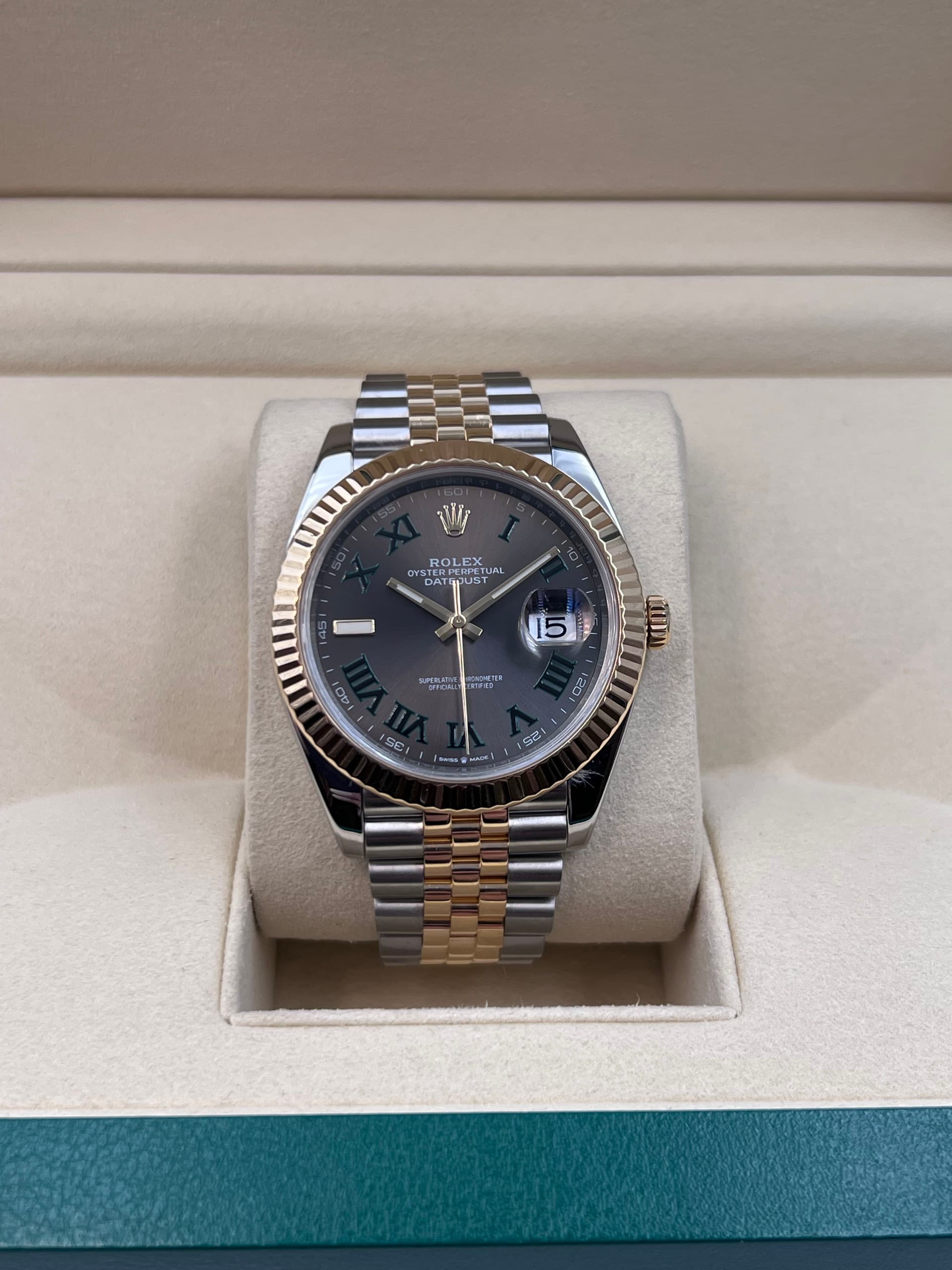 Datejust 41 “Wimbledon”