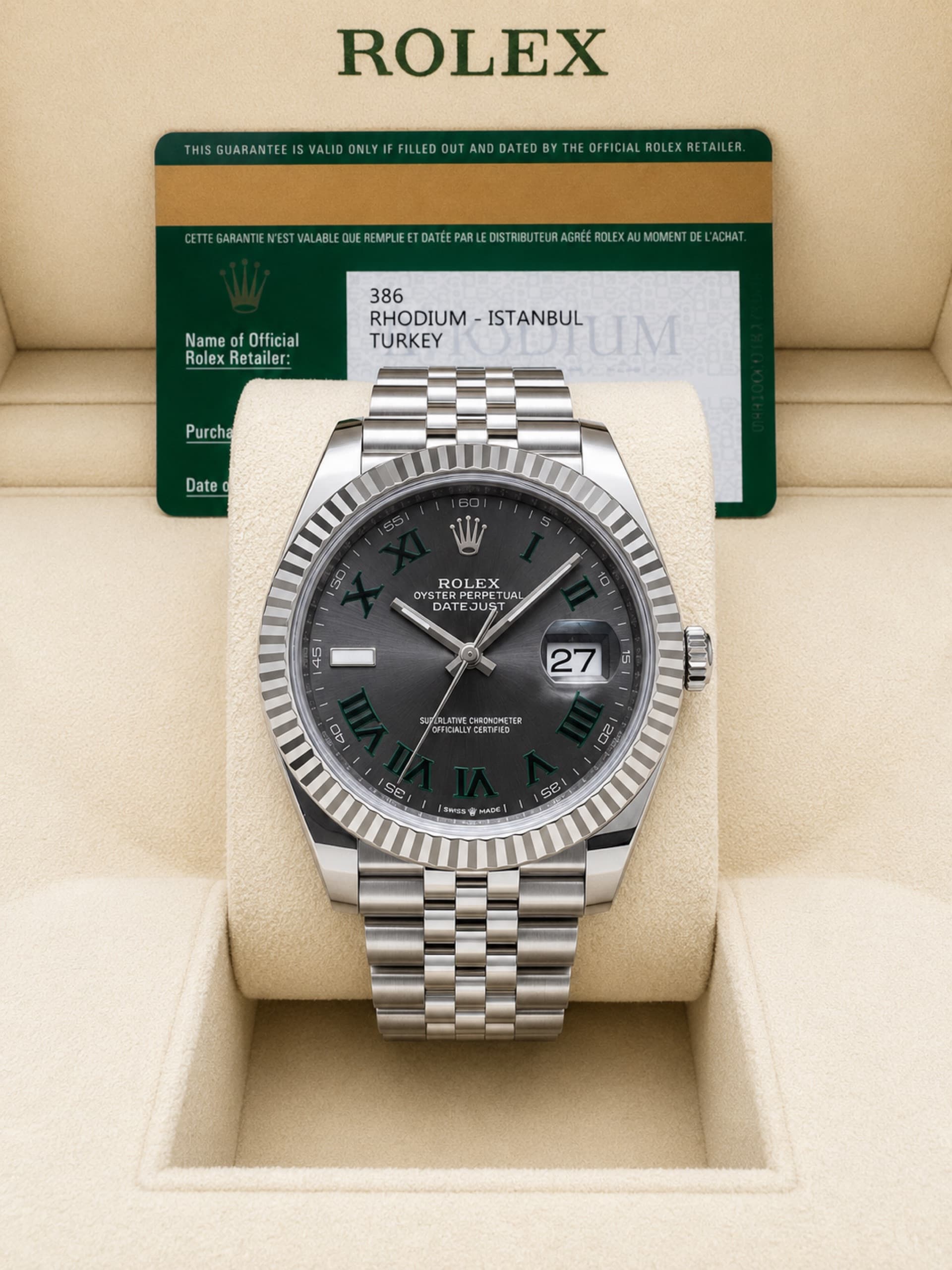 Datejust 41 “Wimbledon”