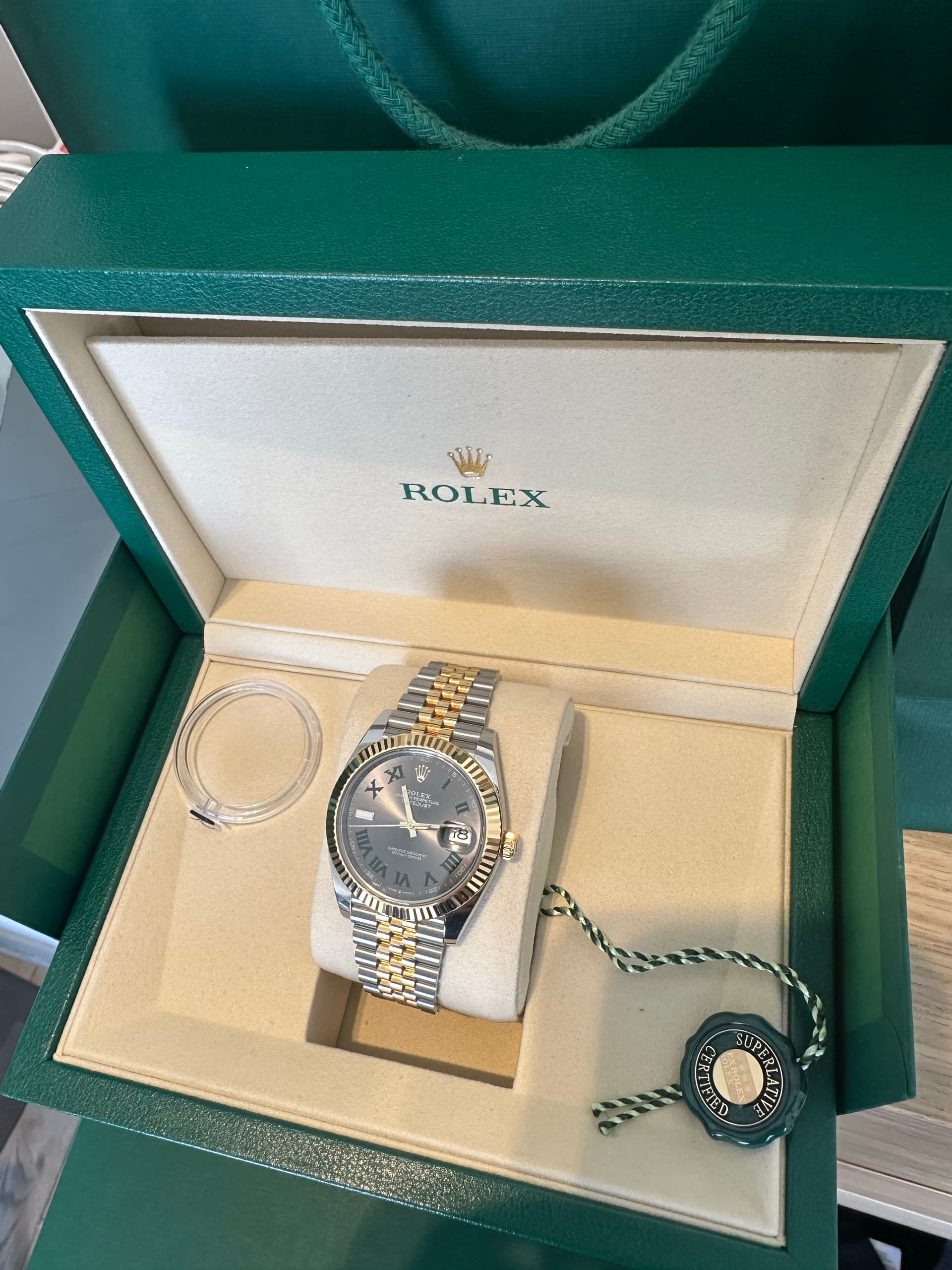 Datejust 41 “Wimbledon”