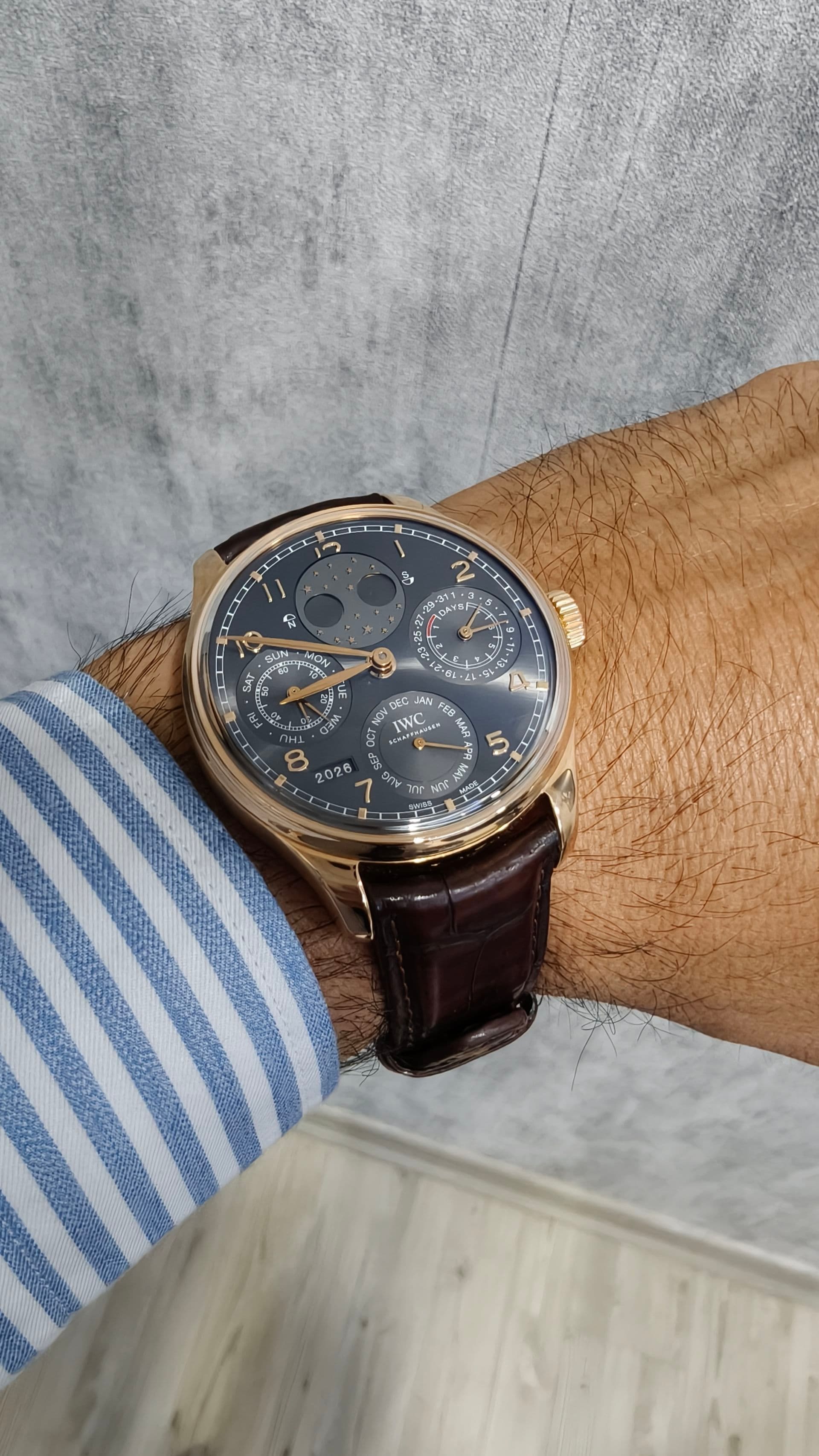 Portuguese Perpetual Calendar