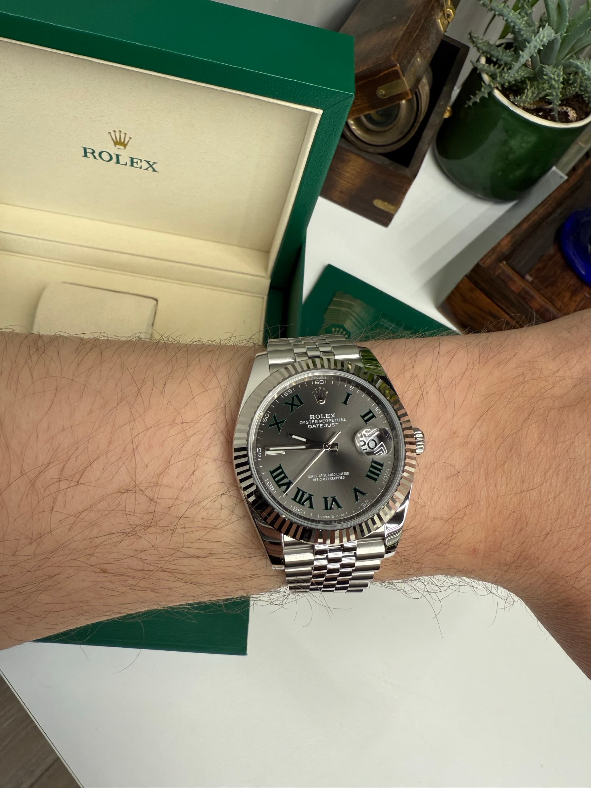 Datejust 41 “Wimbledon”