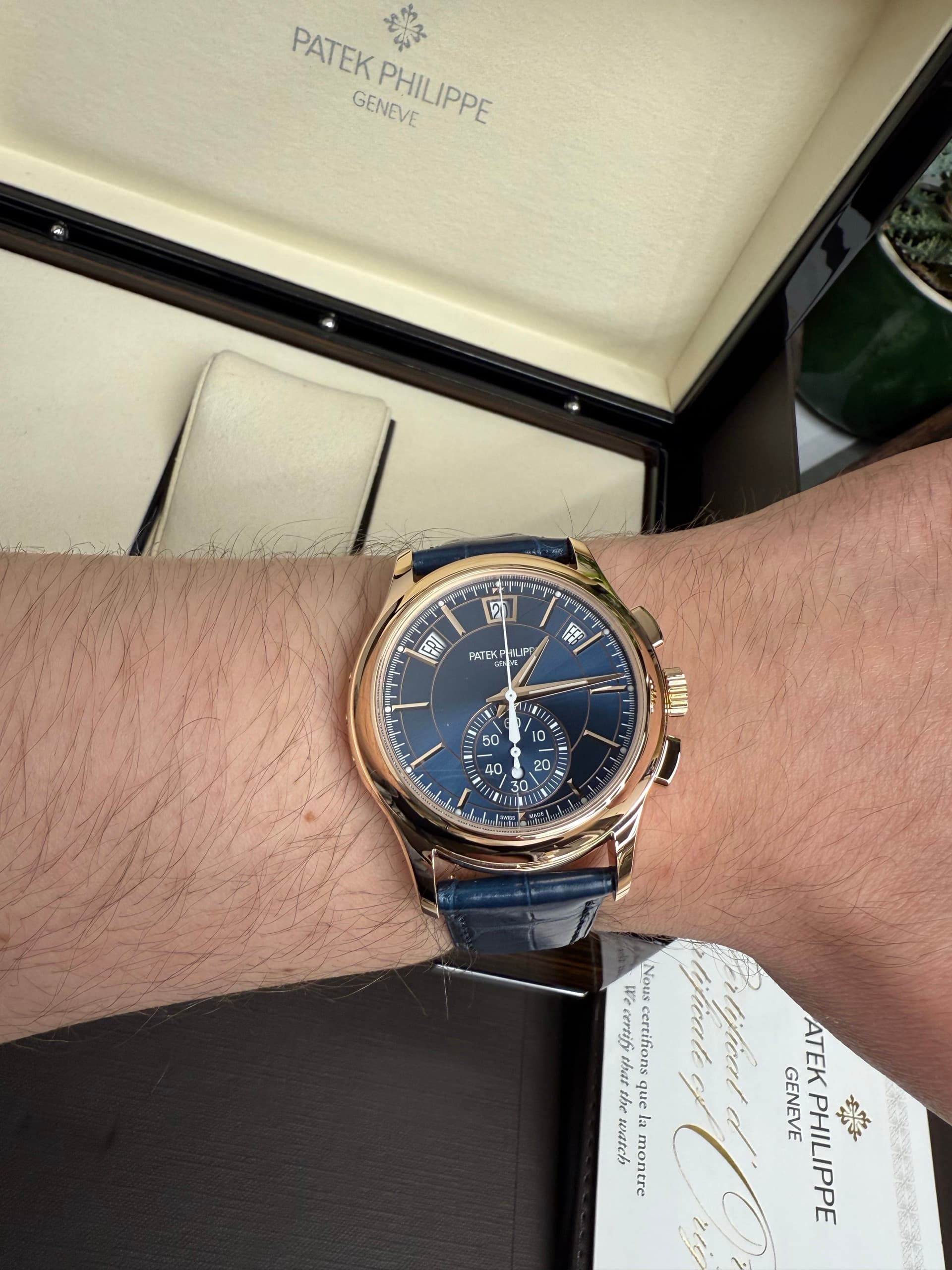 Annual Calendar Chronograph