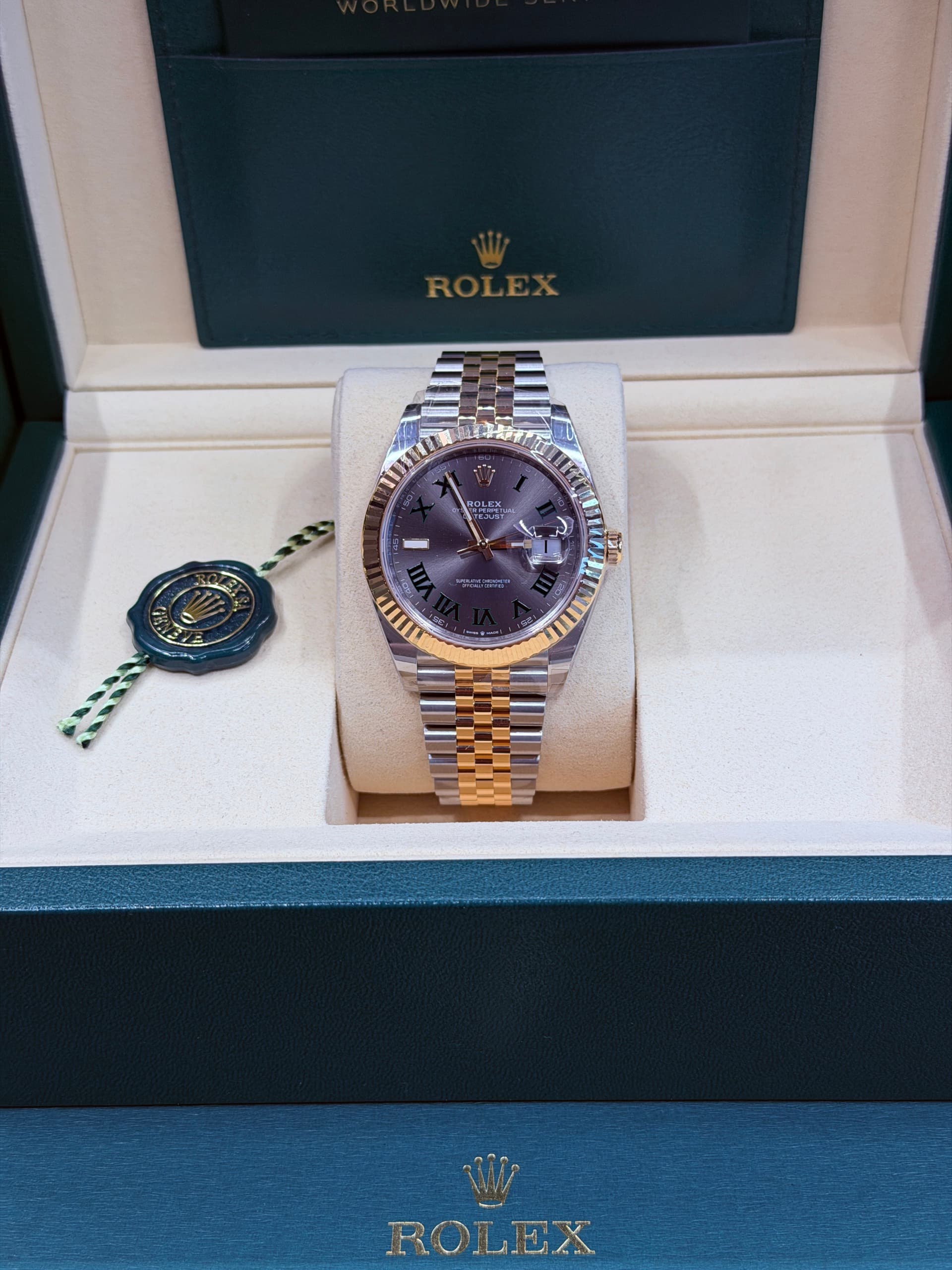 Datejust 41 “Wimbledon”