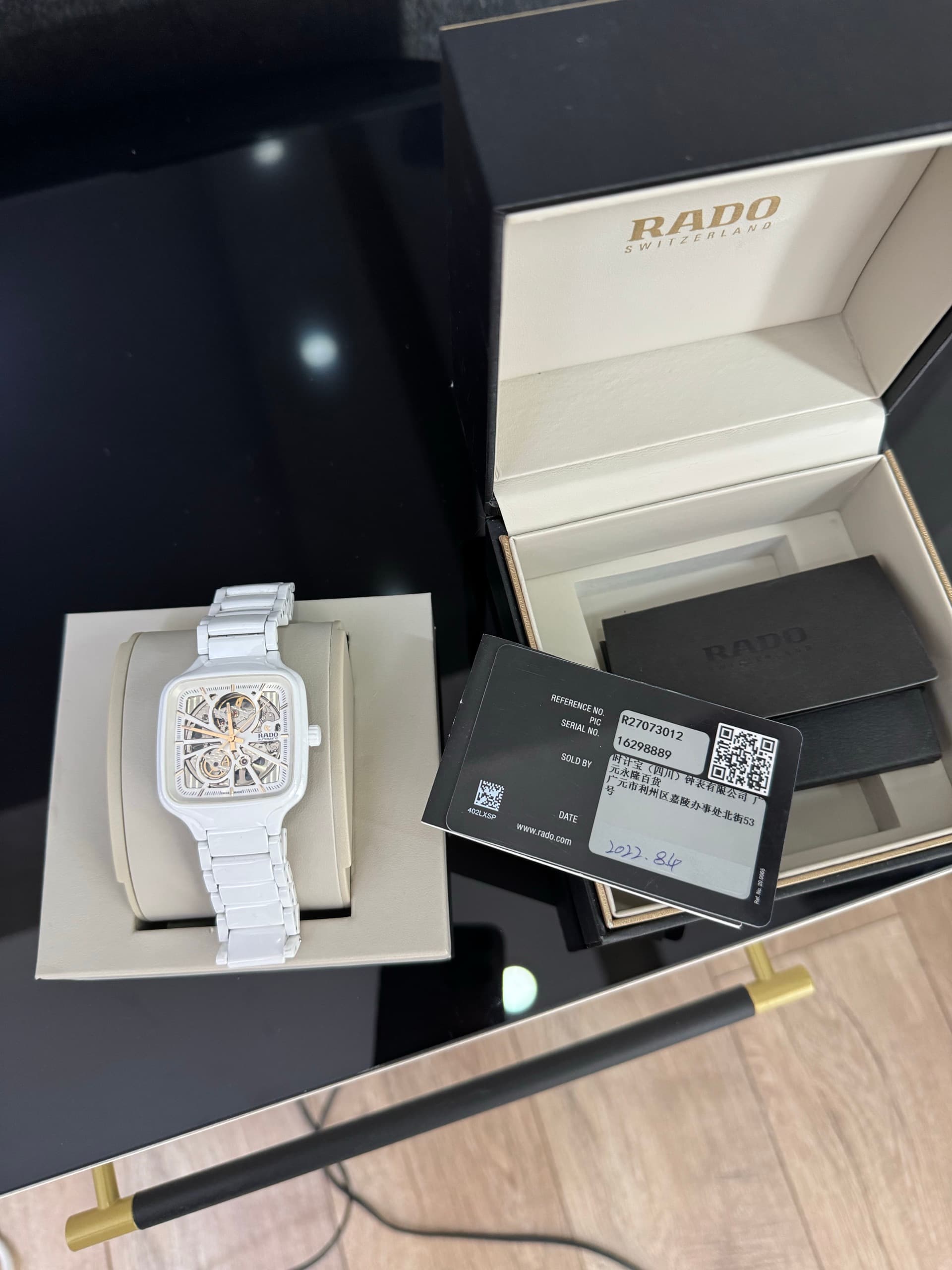 Rado True Square Automatic Open Heart