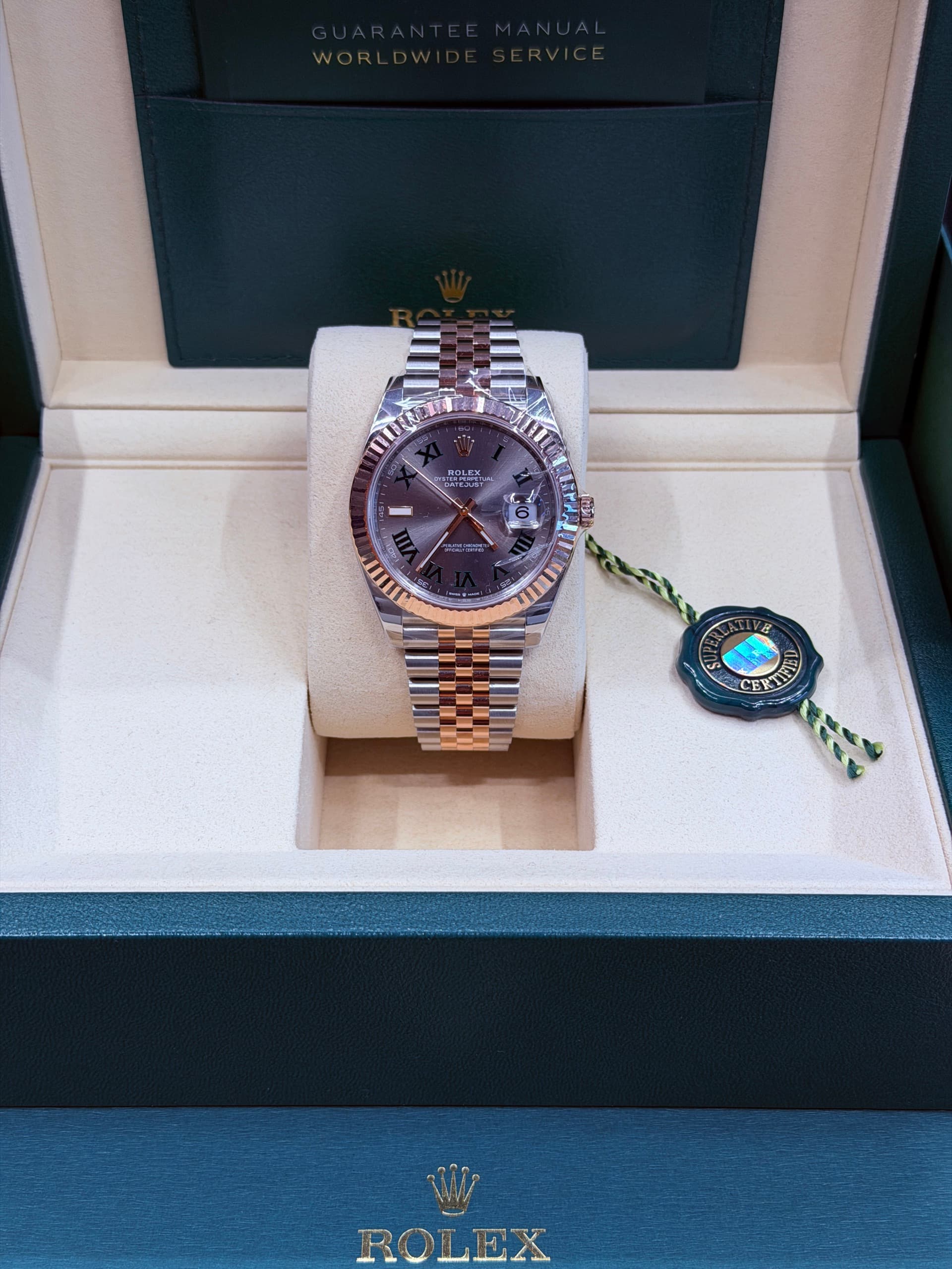 Datejust 41 “Wimbledon”