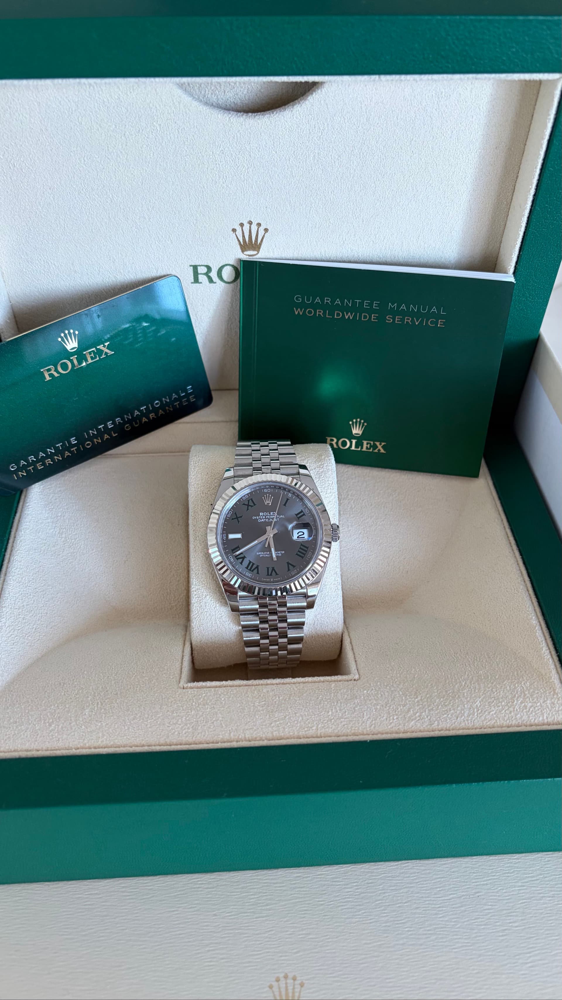 Datejust 41 “Wimbledon”