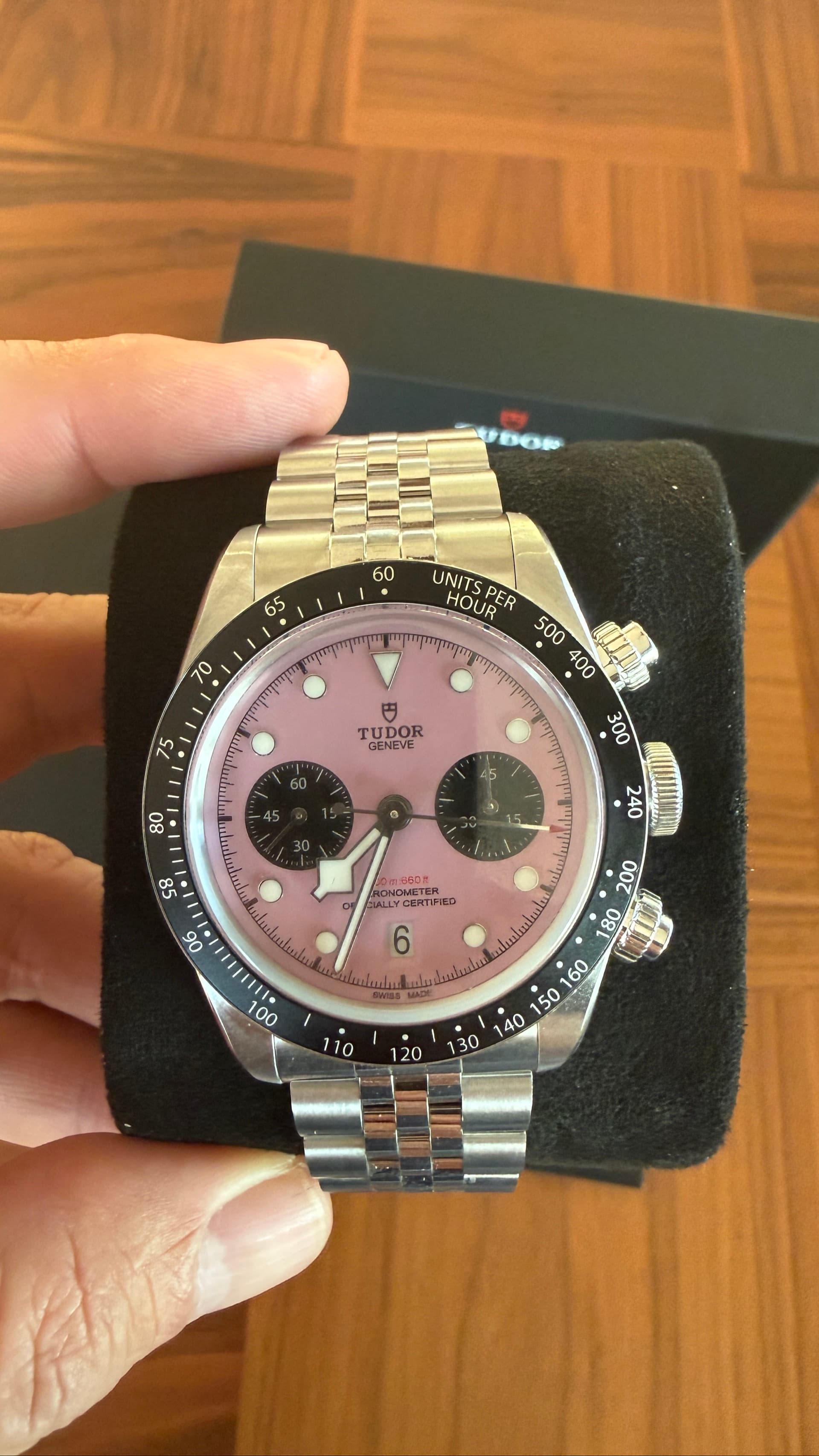 Black Bay Chrono “Flamingo”