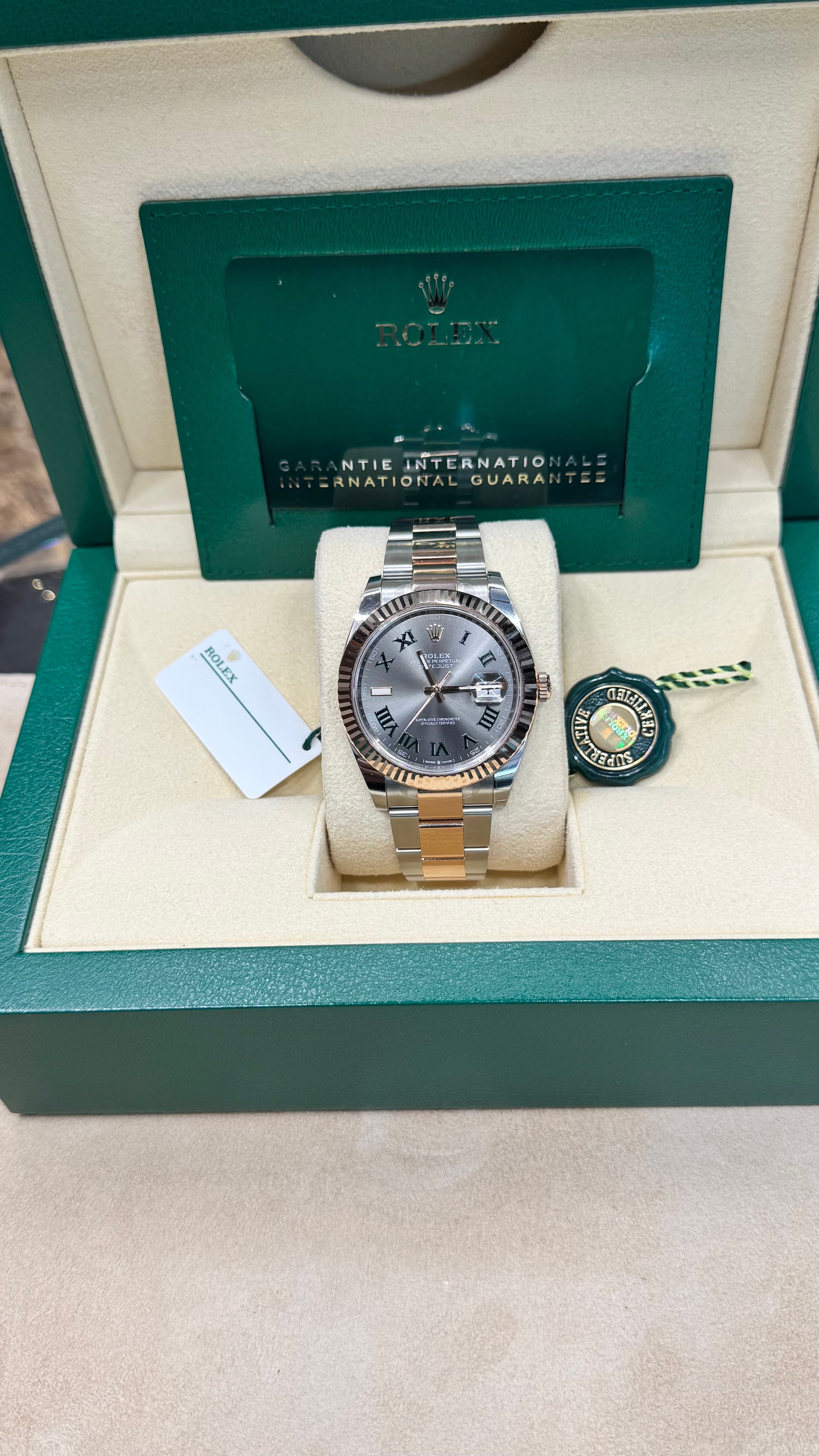 Datejust 41 “Wimbledon”
